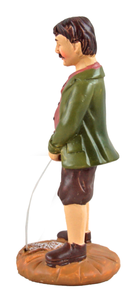 Der Erleichterte K 476– Lustige Krippenfigur für alle mit Humor